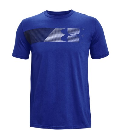 UNDER ARMOUR UA FAST LEFT CHEST 2.0 SS royal