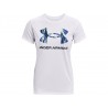 UNDER ARMOUR LIVE GRAPH.W T-S white