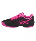 ASICS GEL SOLUTION SPEED 3 CLAY WOMAN blk/hot pink/silver