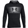 UNDER ARMOUR CTN FRENCH TERRY HOODY JR blk/wht